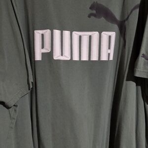 Puma Tee with White Logo